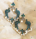 Peacock Earrings