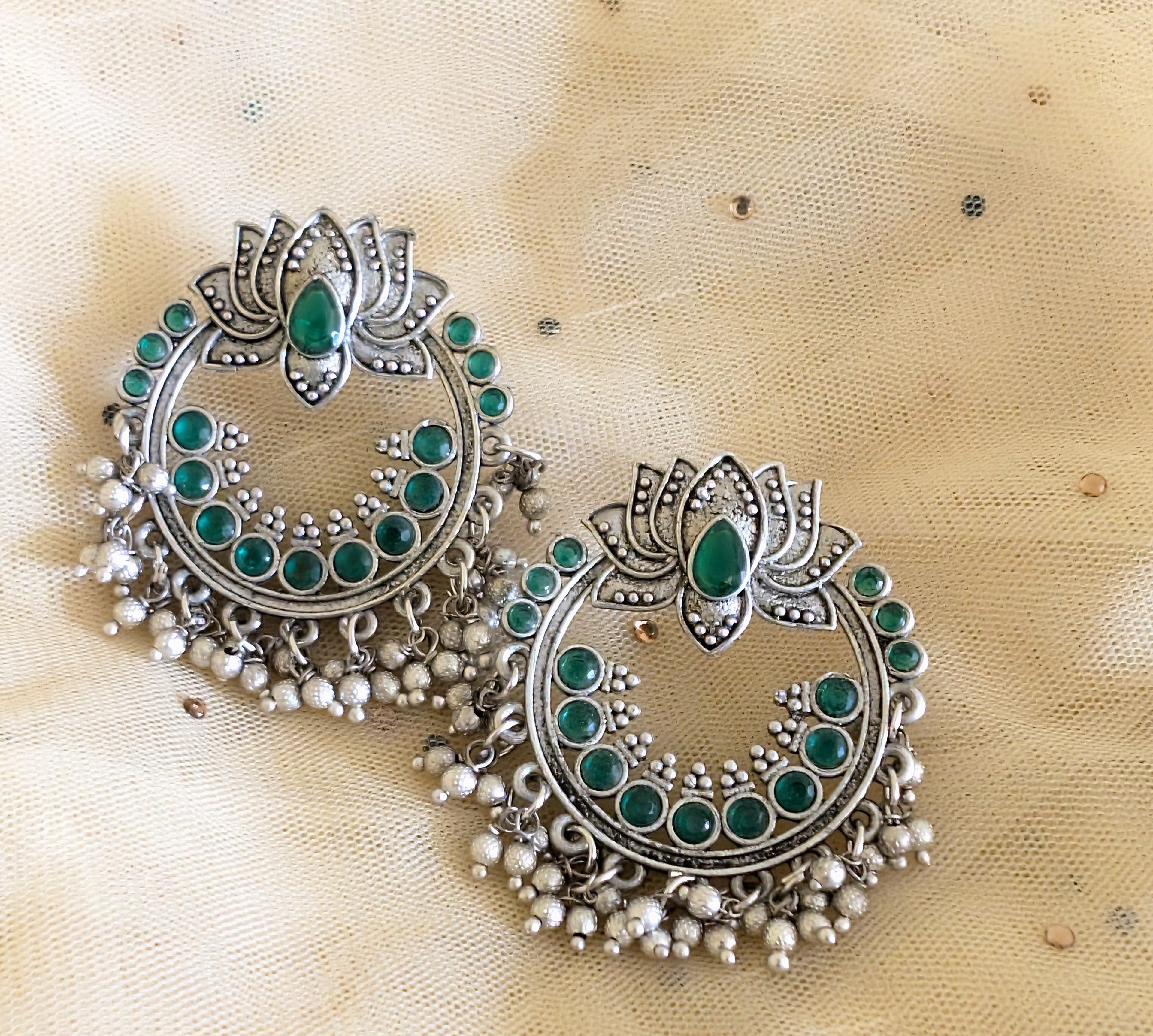 Oxidised Earrings