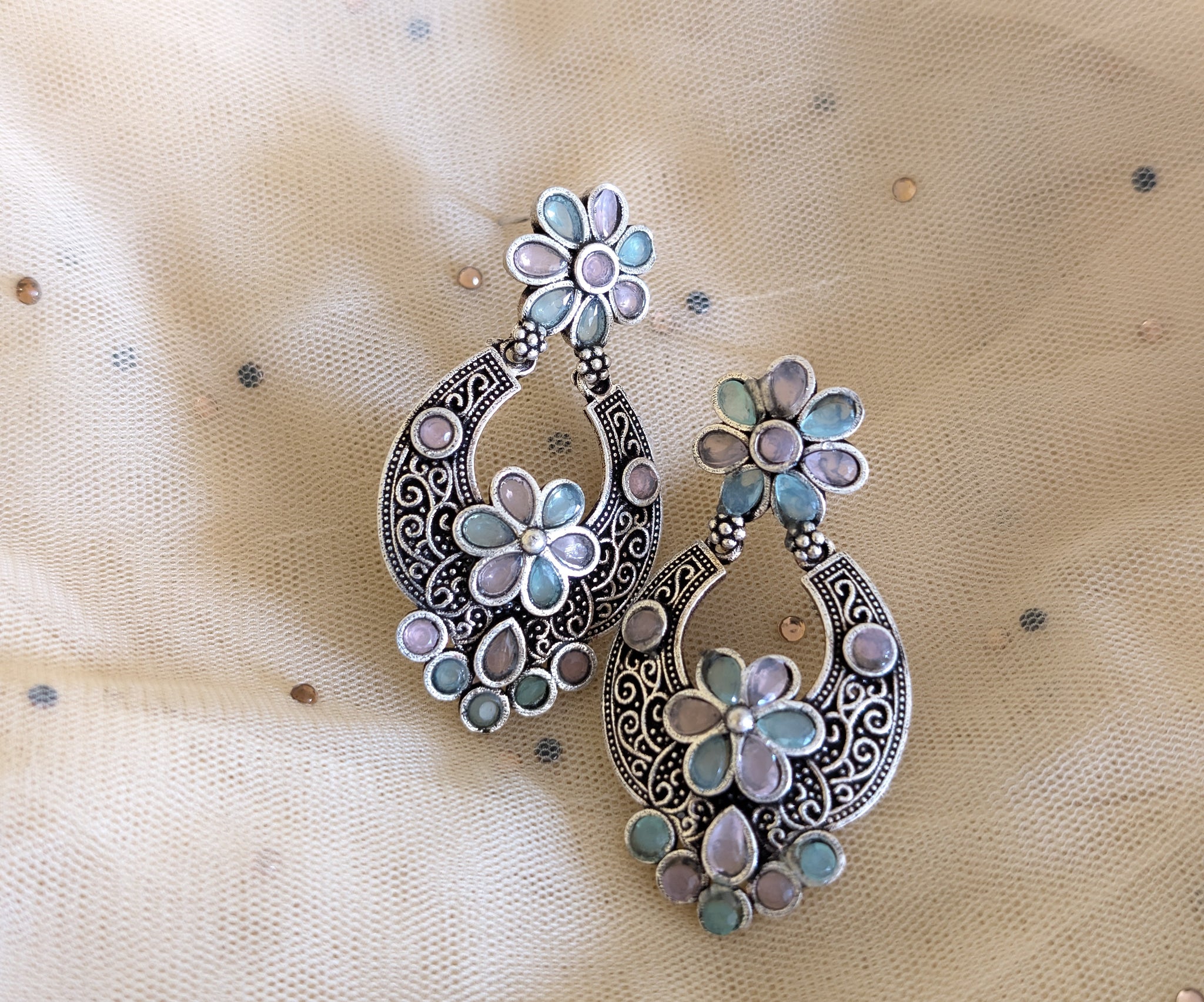 oxidised Earrings