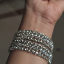 Sliver Tone Bangles